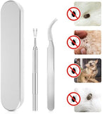 Aozuo tick removal kit packed inside its protective metal case