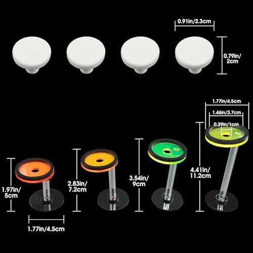 Saricho live reef frag plugs holder top view illustrating the modular assembly slots and durable non-toxic acrylic finish