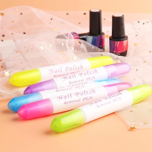 Dwuww nail polish cleaning pen showing removable head feature