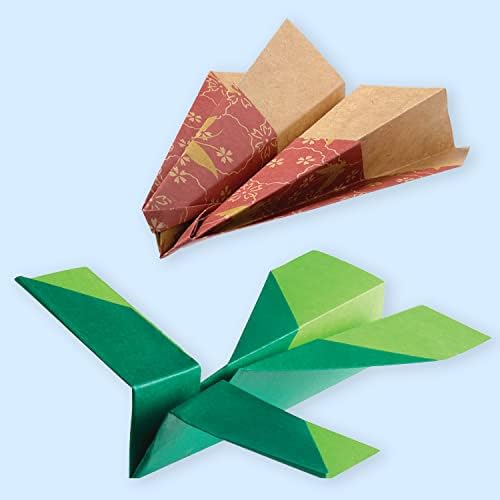 Close up of the high quality aerodynamics folding paper used for longer flight times
