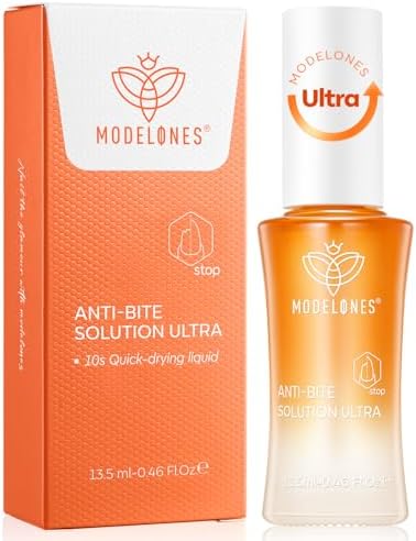 Modelones bitter thumb sucking deterrent clear liquid solution being applied with brush