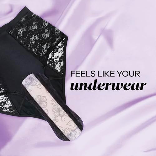 Always Discreet Boutique liners in long length for extended bladder leak protection.