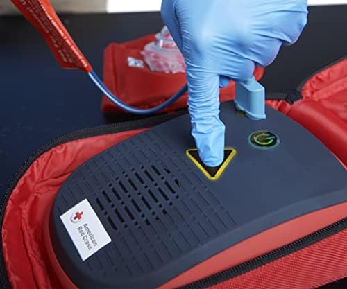 Complete American Red Cross AED Trainer kit for CPR instruction and workplace safety