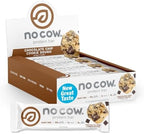 No Cow Vegan Protein Bars, Upgraded Chocolate Chip Cookie Dough | 20g Plant Based Protein, Gluten Free, Dairy Free, Soy Free, Keto Friendly, Low Sugar, High Fiber Snack Bars | Pack of 12 - Image 2