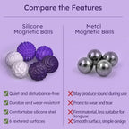 Party Tonight magnetic balls connected in a row for fidget play