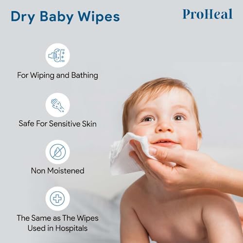 Travel size disposable dry facial cloths next to a travel makeup bag