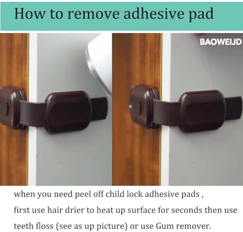One-handed adult operation of the push and slide child safety lock mechanism