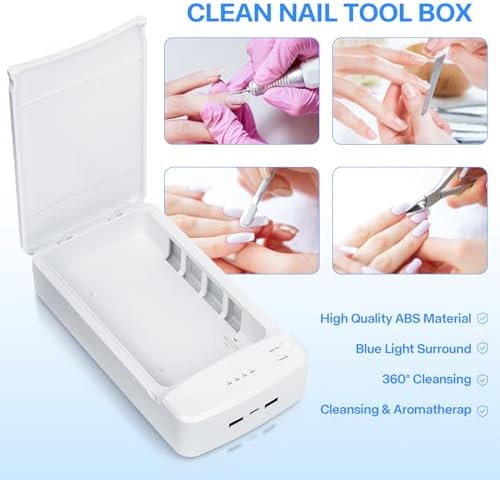 Internal view of LXIANGN portable sterilizer for salon tools