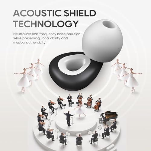 Dersoud noise reduction ear plugs shown in a travel-friendly setup