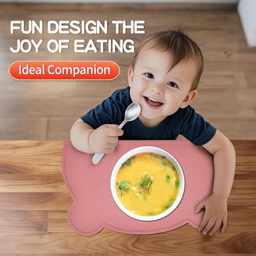 Sili Factory bear shaped silicone table protector close up of non slip material texture
