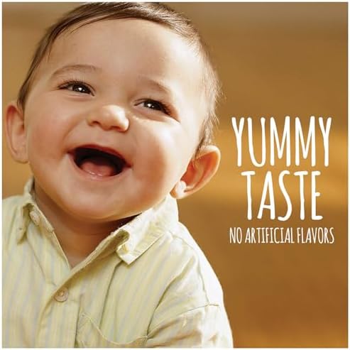 Product shot of Gerber baby snacks showing variety pack contents