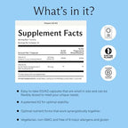 Needed prenatal vitamin D3 and k2 supplement label details