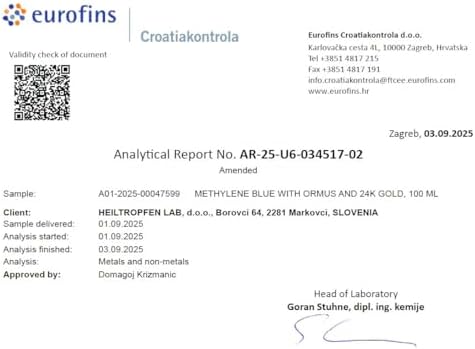 Heiltropfen formula ingredients and dropper pipette