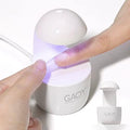 Gaoy mini UV nail lamp front view showcasing eggshell design