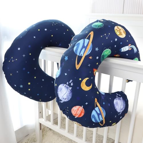 Pea Pod nursing pillow cover set for baby nursery