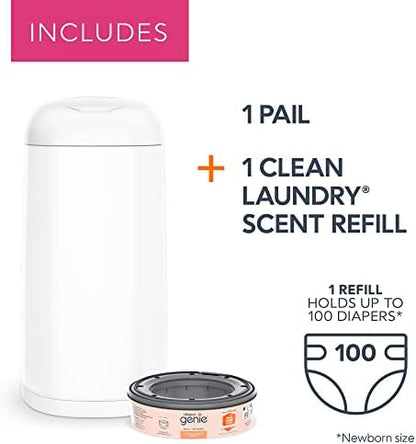 Diaper Genie Expressions pail with starter refill kit