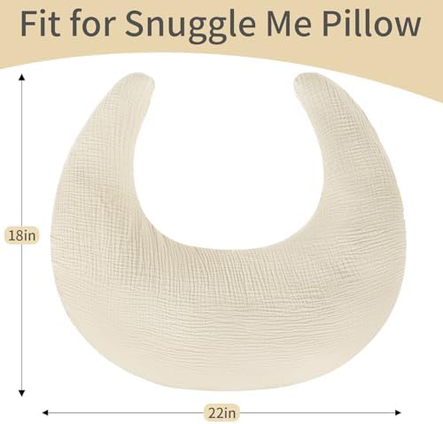 Close up of concealed zipper on Swesen nursing pillow cover