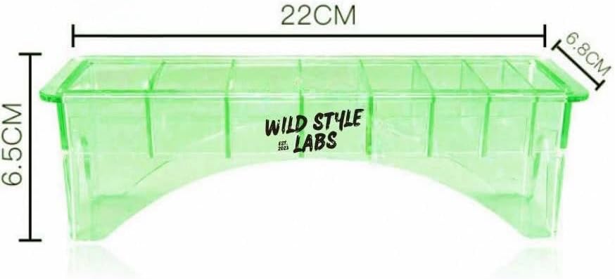 Authentic Wild Style LAbs universal clipper attachment organizer in exclusive green colorway