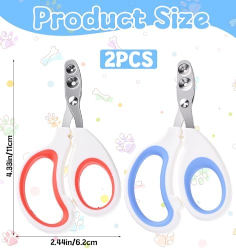 Ergonomic non slip handle reptile claw cutter for safe pet grooming