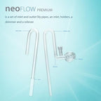 Aquario Neo Skimmer and Invincible attachment on transparent pipe