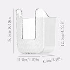 Estand Silermaer flushable wipes container in bathroom setting