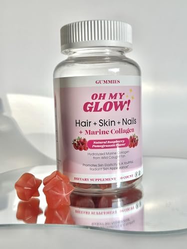 Snana Oh My Glow gummies works to provide assistance with stronger nails and hair
