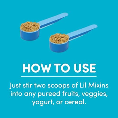 Lil Mixins tree nut powder infant nutrition facts and ingredients