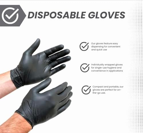 Shamrock imported USA latex exam gloves 100 count pack