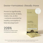 Perelel fertility vitamin capsules and softgels