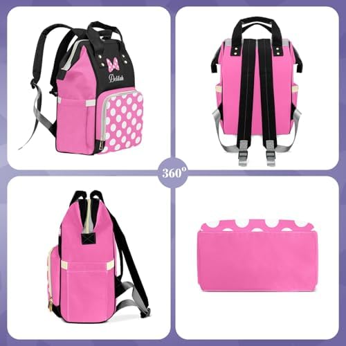 Qubist travel nappy bag interior showing spacious compartments and storage capacity