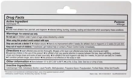 A group of four CareAll Clotrimazole tubes indicating professional strength fungal cure.