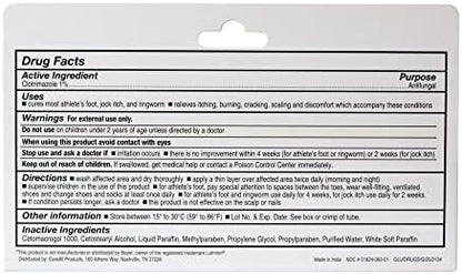 A group of four CareAll Clotrimazole tubes indicating professional strength fungal cure.