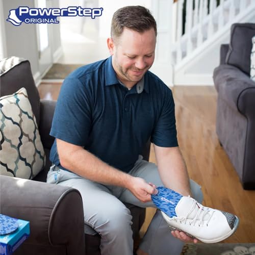 Authentic USA imported PowerStep original insoles for arch pain relief