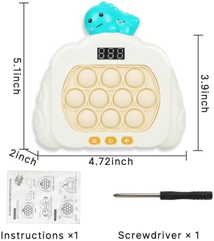 HLXY 12 modes fast push game machine packaging showcasing authentic imported electronic toy details