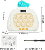 HLXY 12 modes fast push game machine packaging showcasing authentic imported electronic toy details
