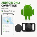 Mdtzulik smart pet tracker showing the durable waterproof design