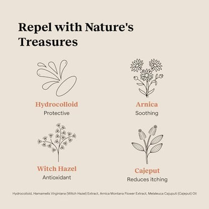 Kinfield adventure proof water resistant insect relief patches perfect for swimming and active lifestyles.