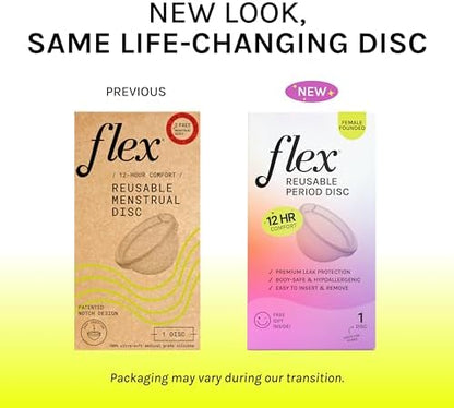 Flex Reusable Disc packaged with the included black storage carrying pouch.