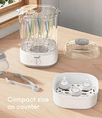 Grownsy electric sanitizer operating on a kitchen counter