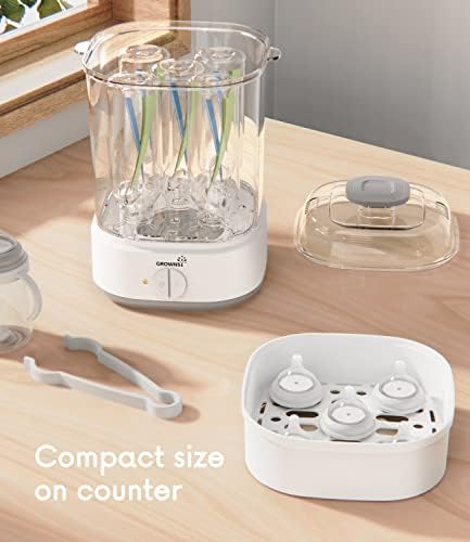 Grownsy electric sanitizer operating on a kitchen counter