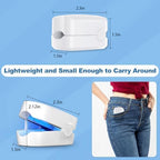 Compact ZZP nail fungus device packaging and charging cable.