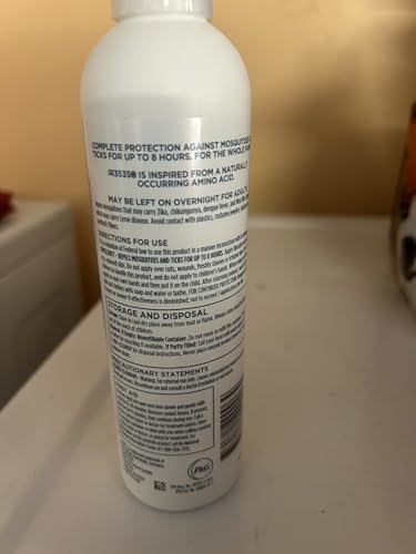 Zevo odorless and non sticky insect repellent lotion bottle