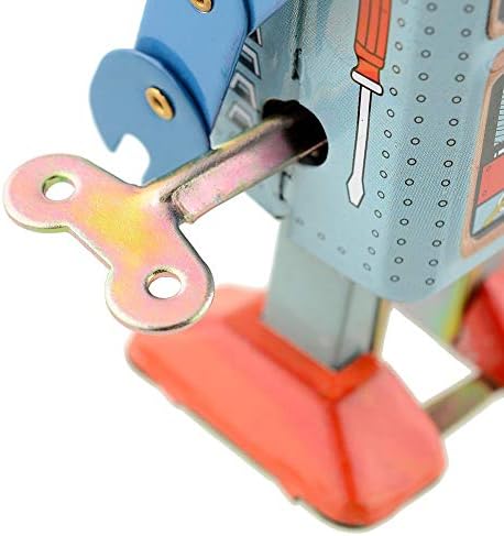 CHIMUYU clockwork spring robot toy packaged for holiday gifting and adult collections