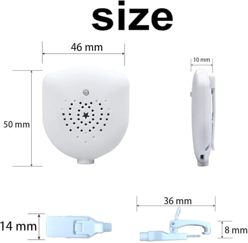 STEHEALTH bedwetting alarm being charged via a standard USB port.