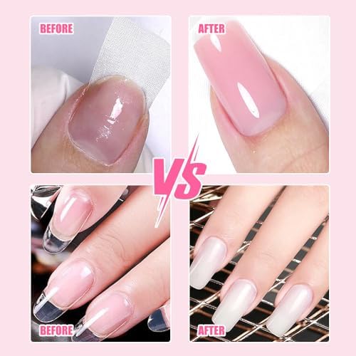 Rubyface easy quick fix nail strengthener gel packaging highlighting the five gram volume