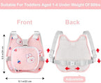 Accmor pink toddler safety harness with adjustable straps