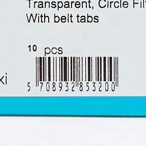 Coloplast SenSura Mio Maxi one piece pouch displaying the EasiClose wide outlet for emptying.