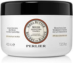 Perlier Sweet Almond Milk body mousse jar texture and packaging details
