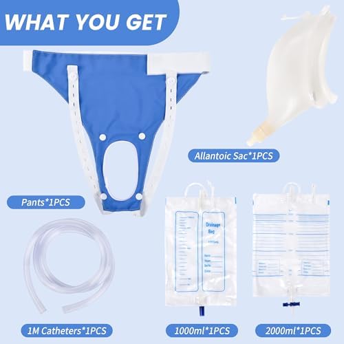 Silicone external catheter and fixing pants set
