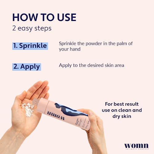 Imported Womn intimate care powder for sensitive skin protection
